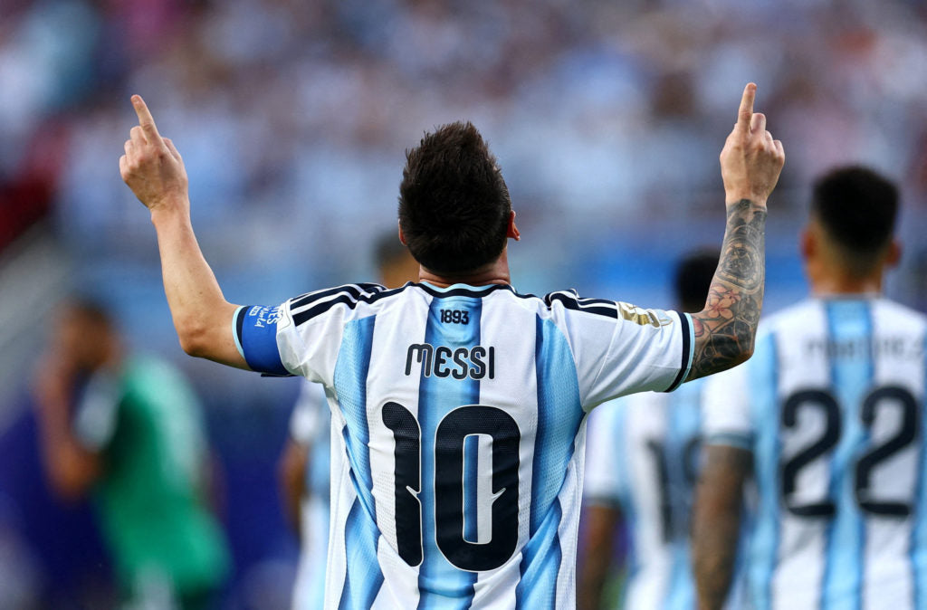 Buy Messi Argentina 2026 FIFA World Cup Home and Away Kits & Jerseys Available at Sports Nation Pakistan