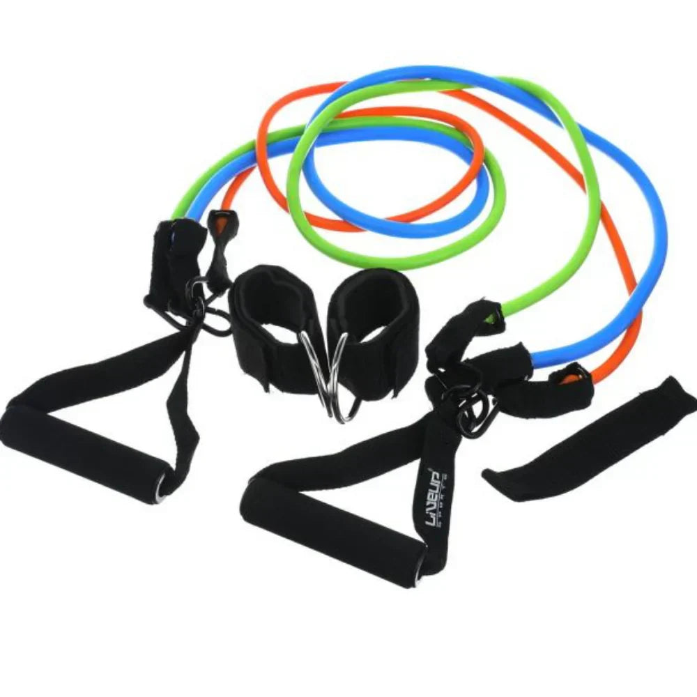 LIVE UP 3 in 1 Exercise Resistance Tube Set LS3218 – Full Body Training in Pakistan