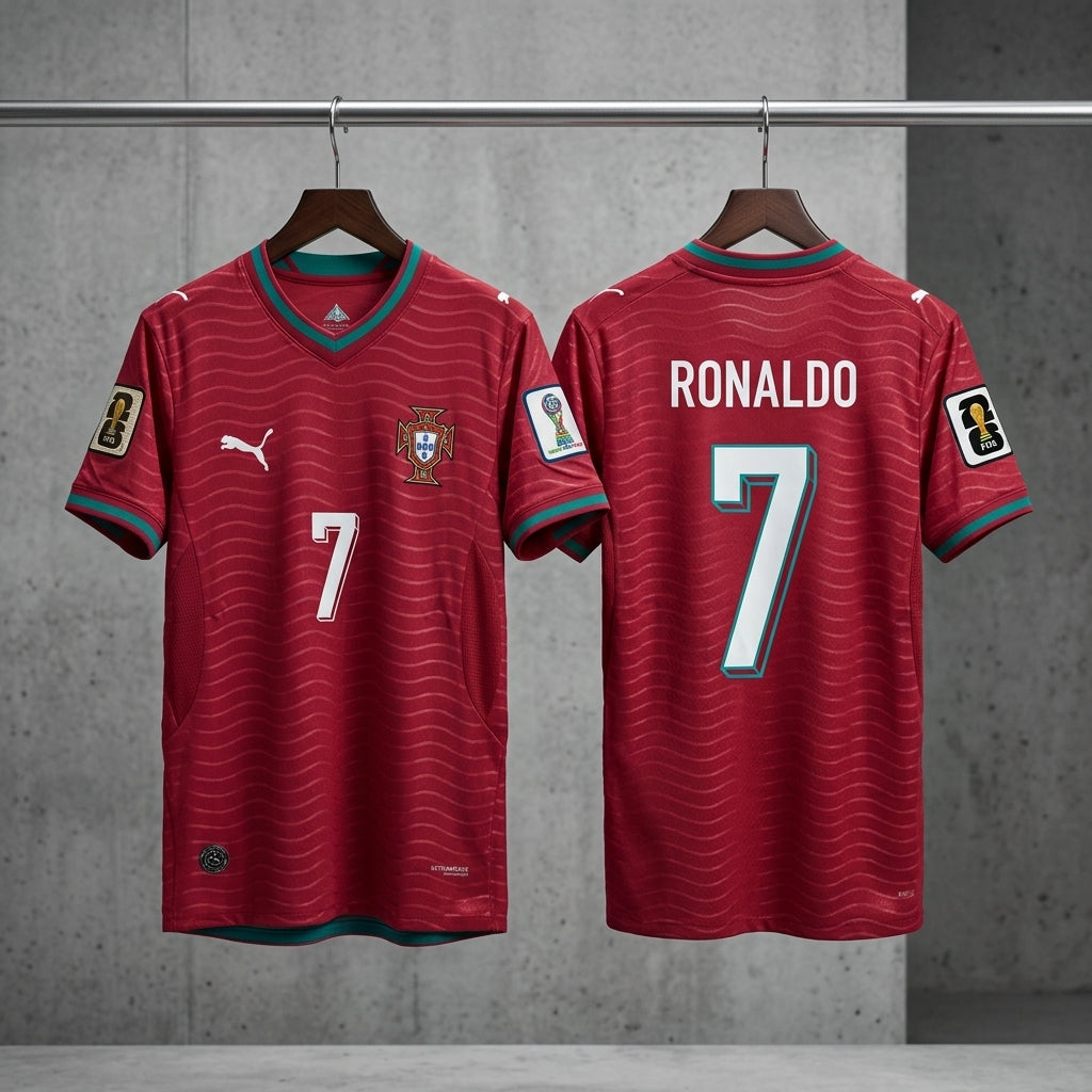 Puma Portugal Ronaldo Home Jersey 2026 | CR7 World Cup 2026 Player Version Football Shirt