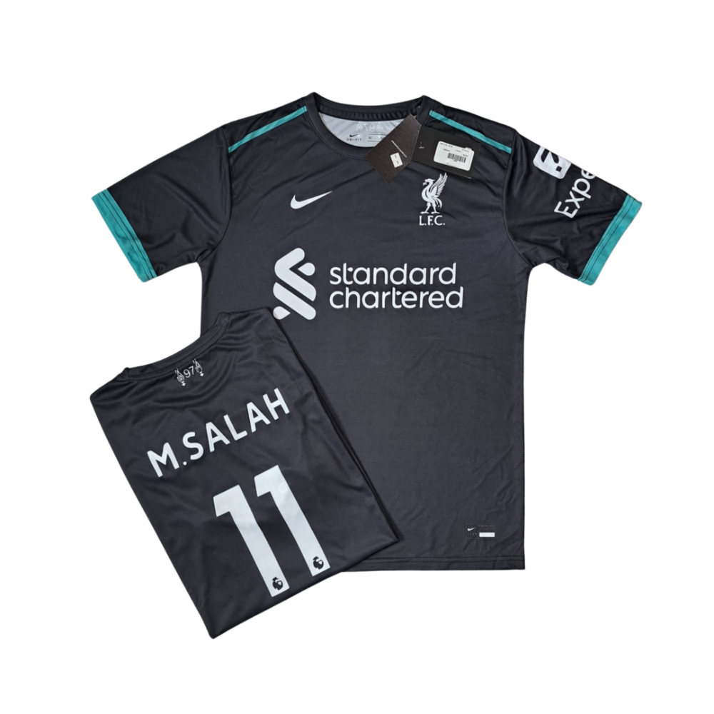 NIKE LIVERPOOL.F.C M.SALAH FOOTBALL AWAY SHIRT 2024-2025