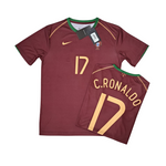 NIKE PORTUGAL C RONALDO FOOTBALL RETRO HOME SHIRT