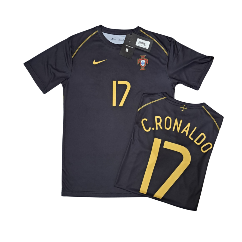 NIKE PORTUGAL C RONALDO FOOTBALL RETRO HOME SHIRT