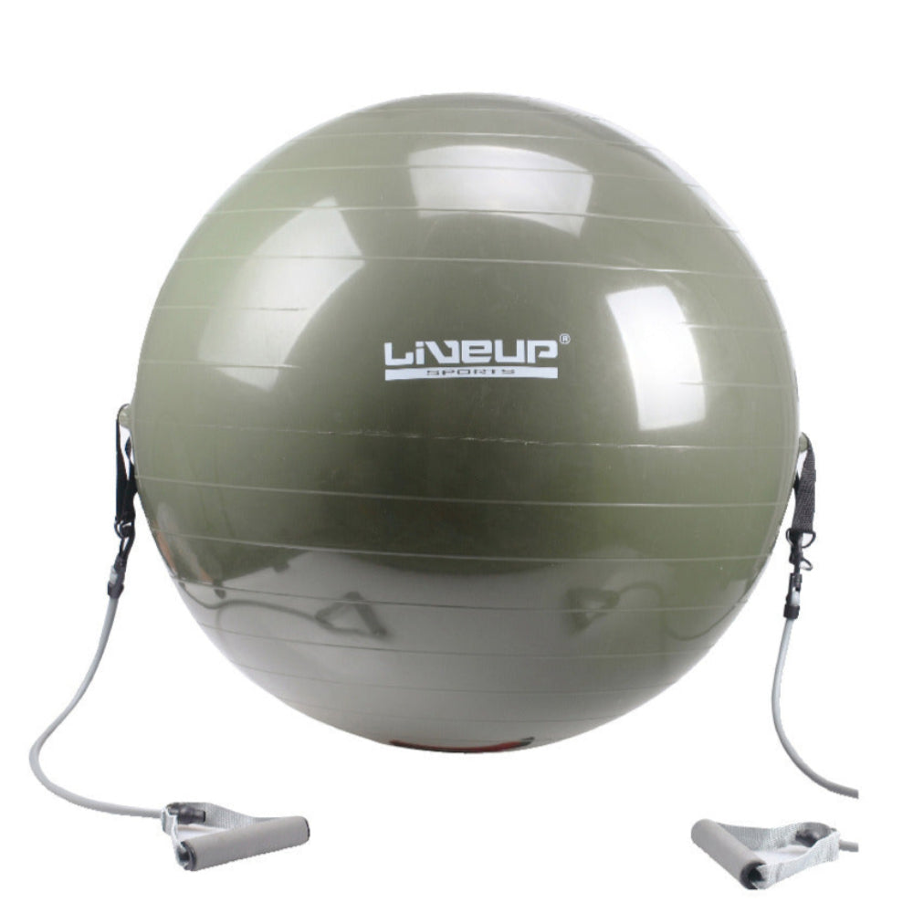 LIVE UP GYM BALL WITH EXPANDER 65 CM LS-3227 YOGA & PILATES