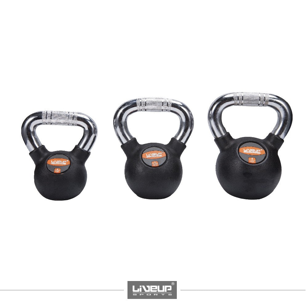 LIVE UP FITNESS WEIGHT TRAINING KETTLE-BELL 4-KG E