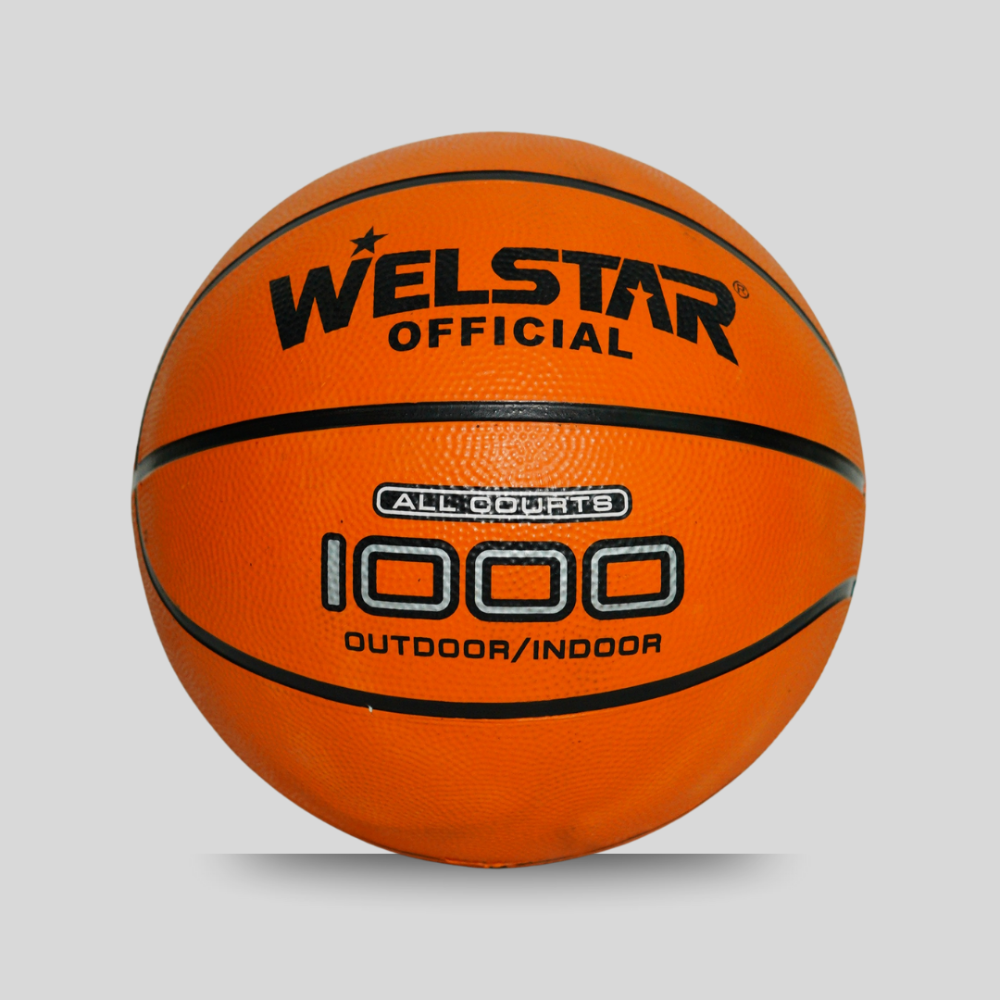 WELSTAR OFFICIAL 1000 BASKETBALL SIZE 7 INDOOR/OUTDOOR