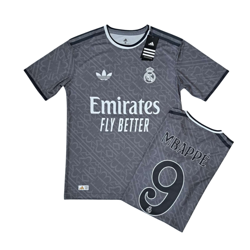 ADIDAS REAL MADRID MBAPPE FOOTBALL SHIRT 2024-2025