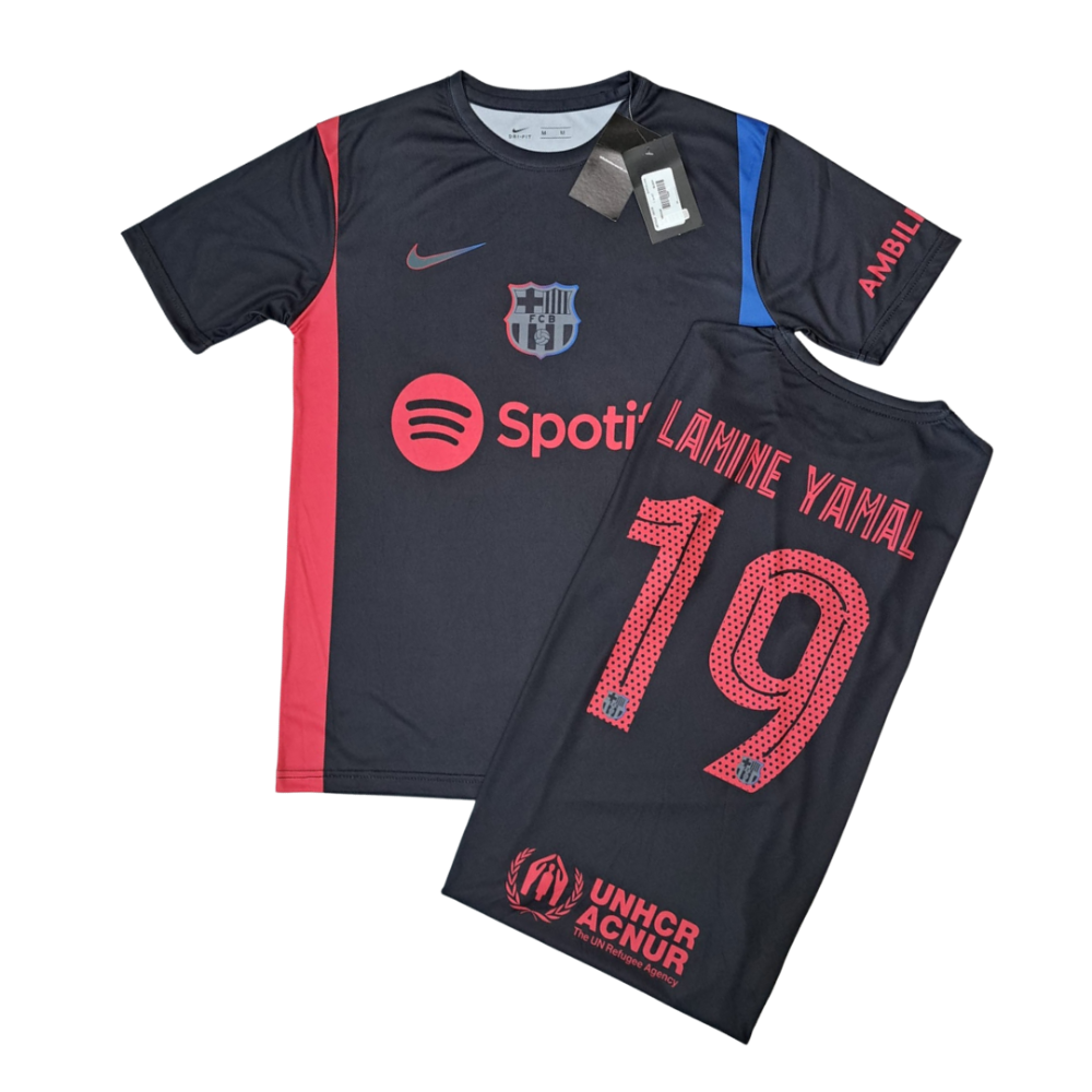 NIKE FCB LAMINE YAMAL FOOTBALL AWAY SHIRT 2024-2025