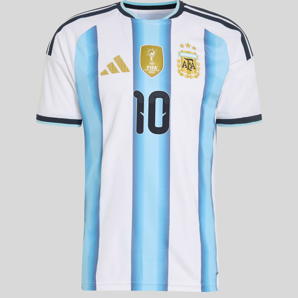 Argentina Messi World Cup 2026 Jersey | Player Version Football Shirt 3D Silicon Premium Fabric