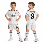 ADIDAS REAL MARDID MBAPPE HOME FOOTBALL KIT KIDS 24-25
