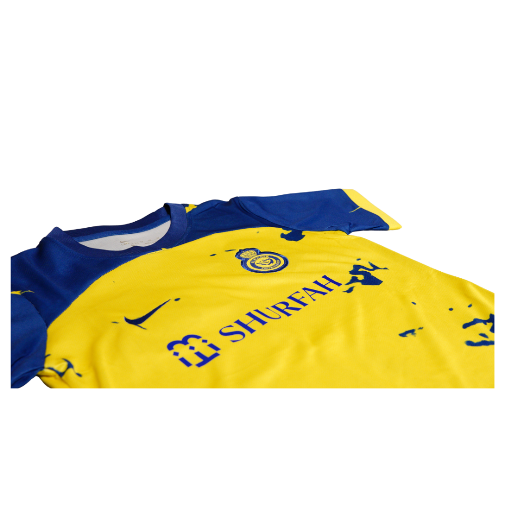 NIKE ALNASR SURFAH RONALDO HOME JERSEY FOOTBALL KIT KIDS