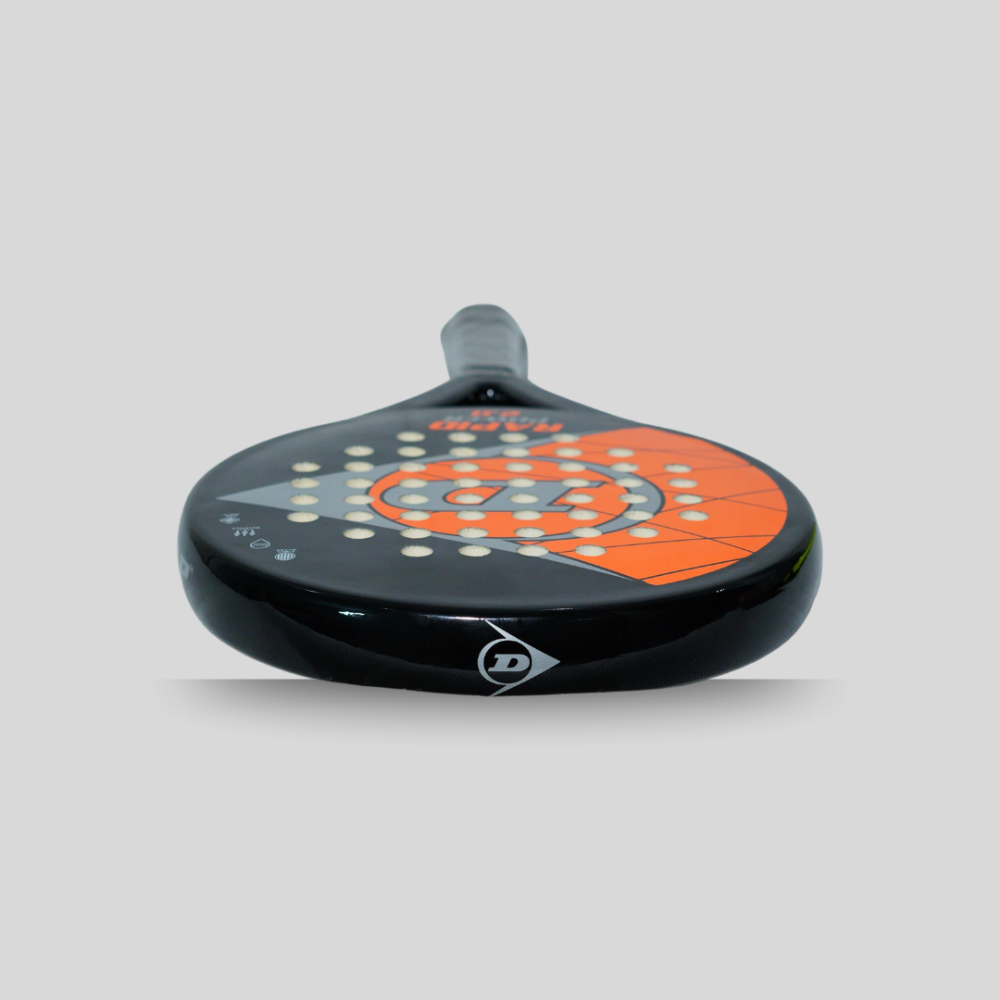 DUNLOP RAPID POWER 2.0 FIBER GLASS WITH EVA SOFT PERFORMANCES SWEET SPOT PADEL RACKET