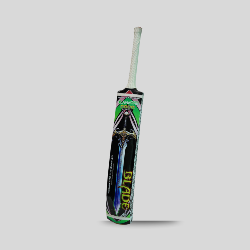 Claymore Blade Coconut Wood Tape Ball Bat With Carry Bag