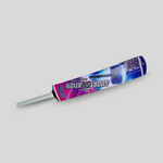 Colorful sports ammunition tube on a white background
