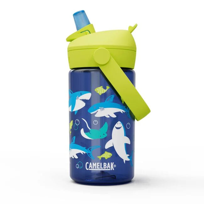 CAMELBAK THRIVE FLIP STRAW KIDS 14OZ SHARK & RAYS