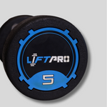 Liftpro Iron Rubber Dumbbells Pair 5 KG