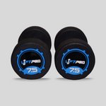 Liftpro Iron Rubber Dumbbells Pair 7.5 KG