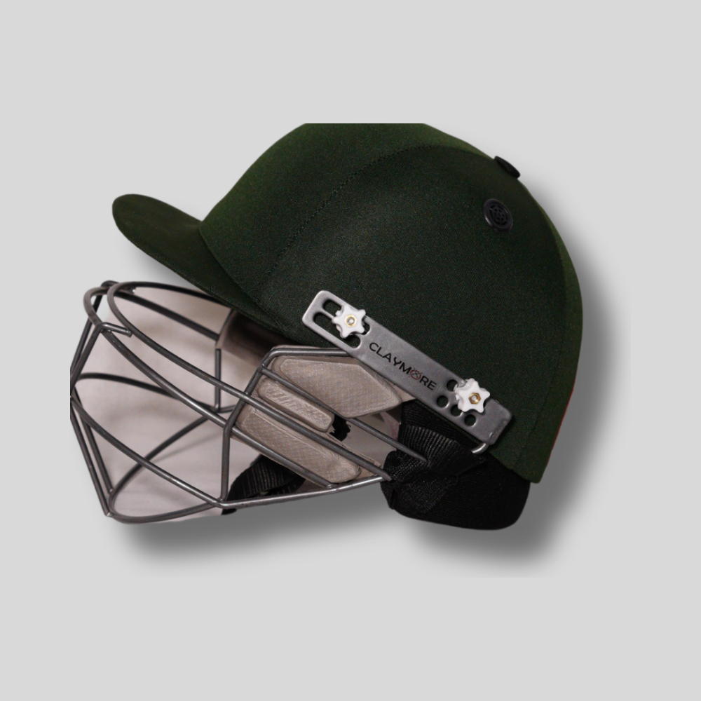 Claymore Vision Dual Fiber Cricket Helmet Stainless Steel Double Grill | Buy Sports Nation Protection Gear