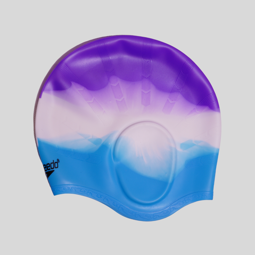 Speedo Silicone Swimming Cap with Ear Protection Unisex - Multi Colour | Buy Sports Nation