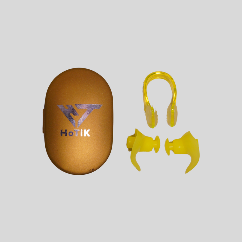Hotic Swimming Ear & Nose Plug with Storage Box | Buy Now