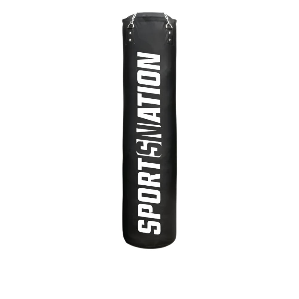 SPORT NATION HANGING BOXING BAG COW LEATHER 6.5 FEET