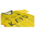 NIKE AL-NASR AROYA KAFD RONALDO HOME FOOTBALL KIT KIDS ORI