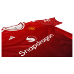 ADIDAS MANCHESTER UNITED GARNACHO HOME FOOTBALL KIT KIDS