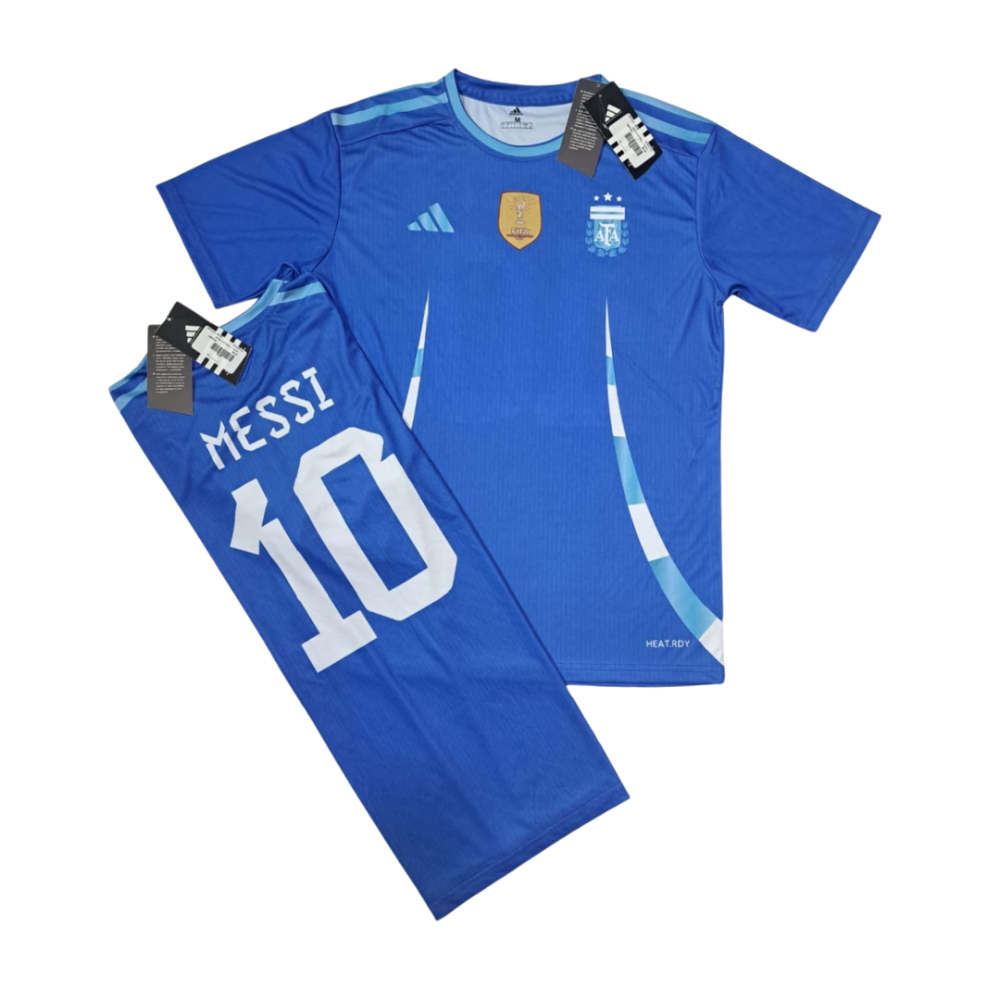 ADIDAS ARGENTINA MESSI HOME GROUND FOOTBALL SHIRT 24-25