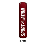 SPORT NATION HANGING BOXING BAG 5 FEET UNFILLED