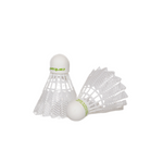 CARLTON WHITE PLASTIC T-800 BADMINTON SHUTTLECOCK  PLASTIC (PACK-6 )