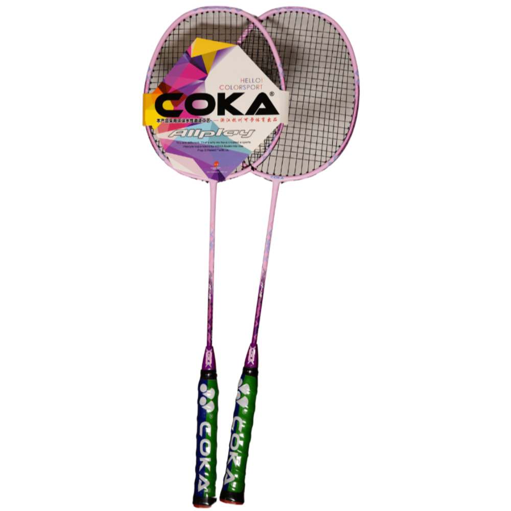 COKA BADMINTON RACKET POWER SUPER R-16 PAIR