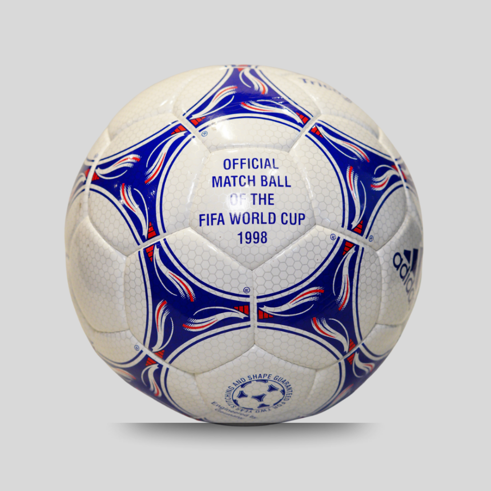 ADIDAS TRICOLORE FRANCE FIFA WORLD CUP 1998 OFFICAL FOOTBALL MATCH BALL