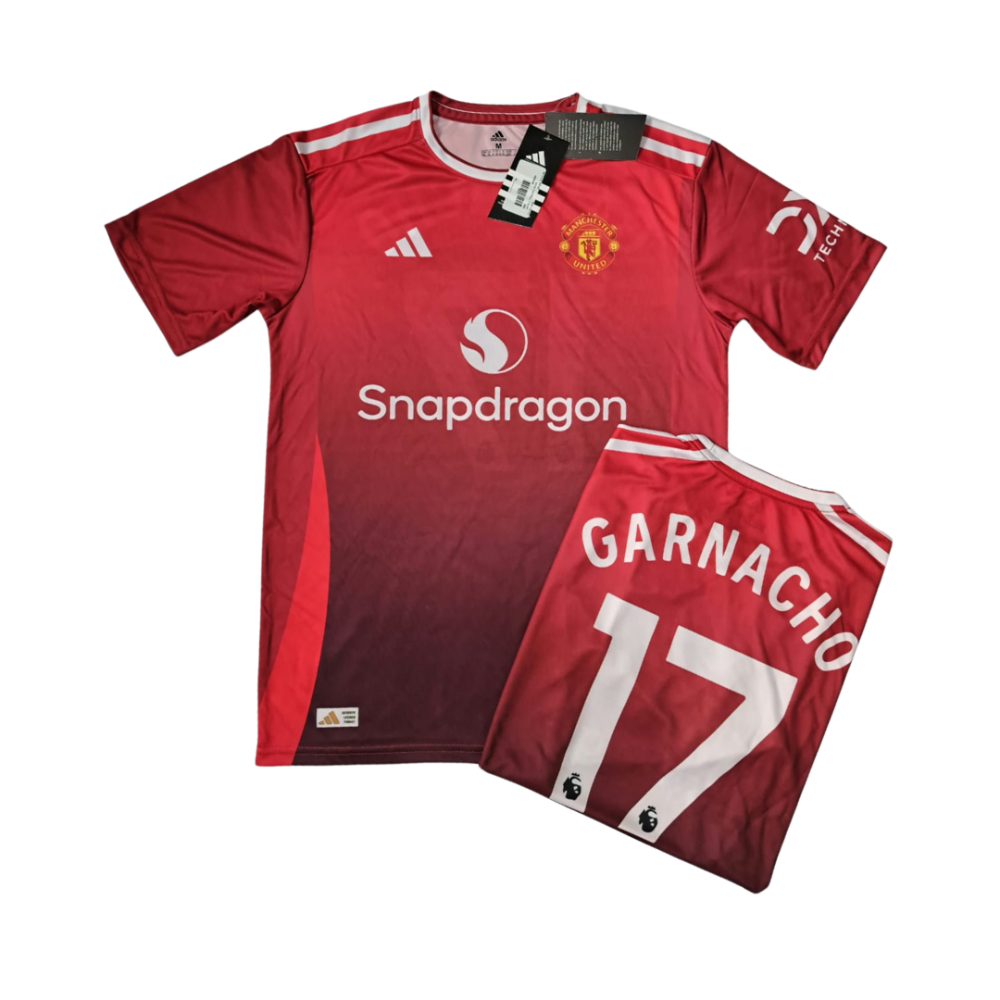 ADIDAS MANCHESTER UNITED GARNACHO FOOTBALL SHIRT