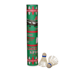 AMIR FEATHER  BADMINTON SHUTTLECOCK (PACK-12 WHITE)