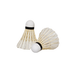 TALIB FEATHER BADMINTON SHUTTLECOCK RUBBER CORK (PACK-12 WHITE)