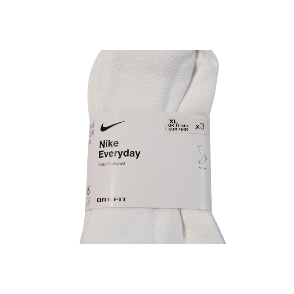 NIKE SOCKS EVERYDAY ANKLE 3 IN 1