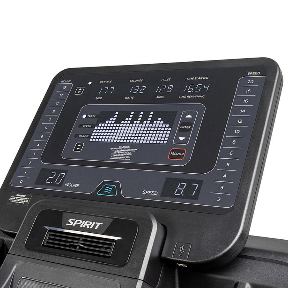 Spirit Commercial Treadmill CT850+ 4.0 Horsepower AC Drive Motor