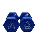 LIFTUP VINYL WEIGHT LIFTING DUMBBELLS PAIR 3 KG