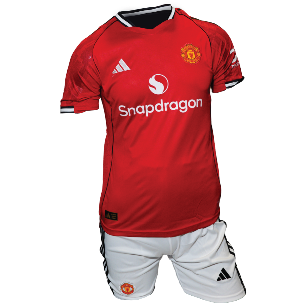 ADIDAS MANCHASTER UNITED FERNANDES FOOTBALL HOME KIT ADULTS OR 25-26
