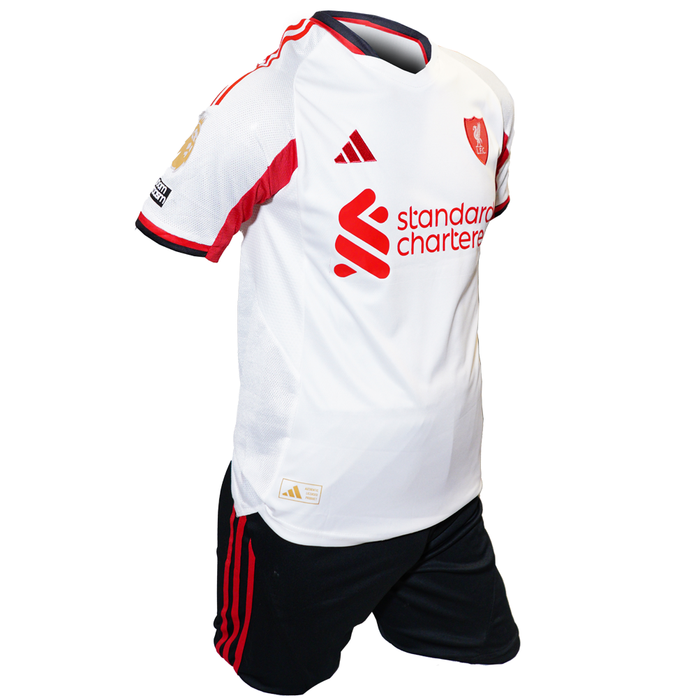 ADIDAS LFC SALAH FOOTBALL KIT ADULTS OR 2025-2026
