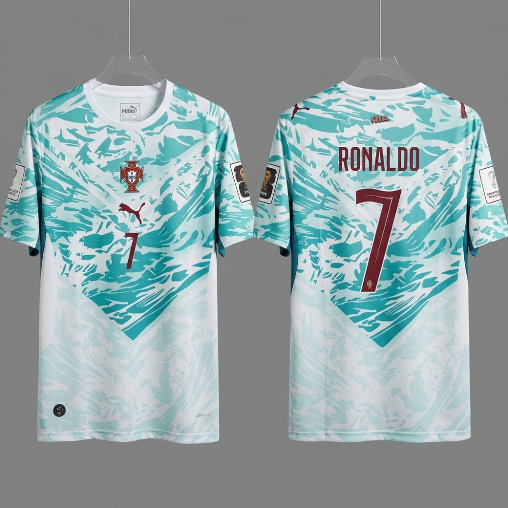 Portugal Ronaldo World Cup 2026 Away Football Shirt | CR-7 Jersey
