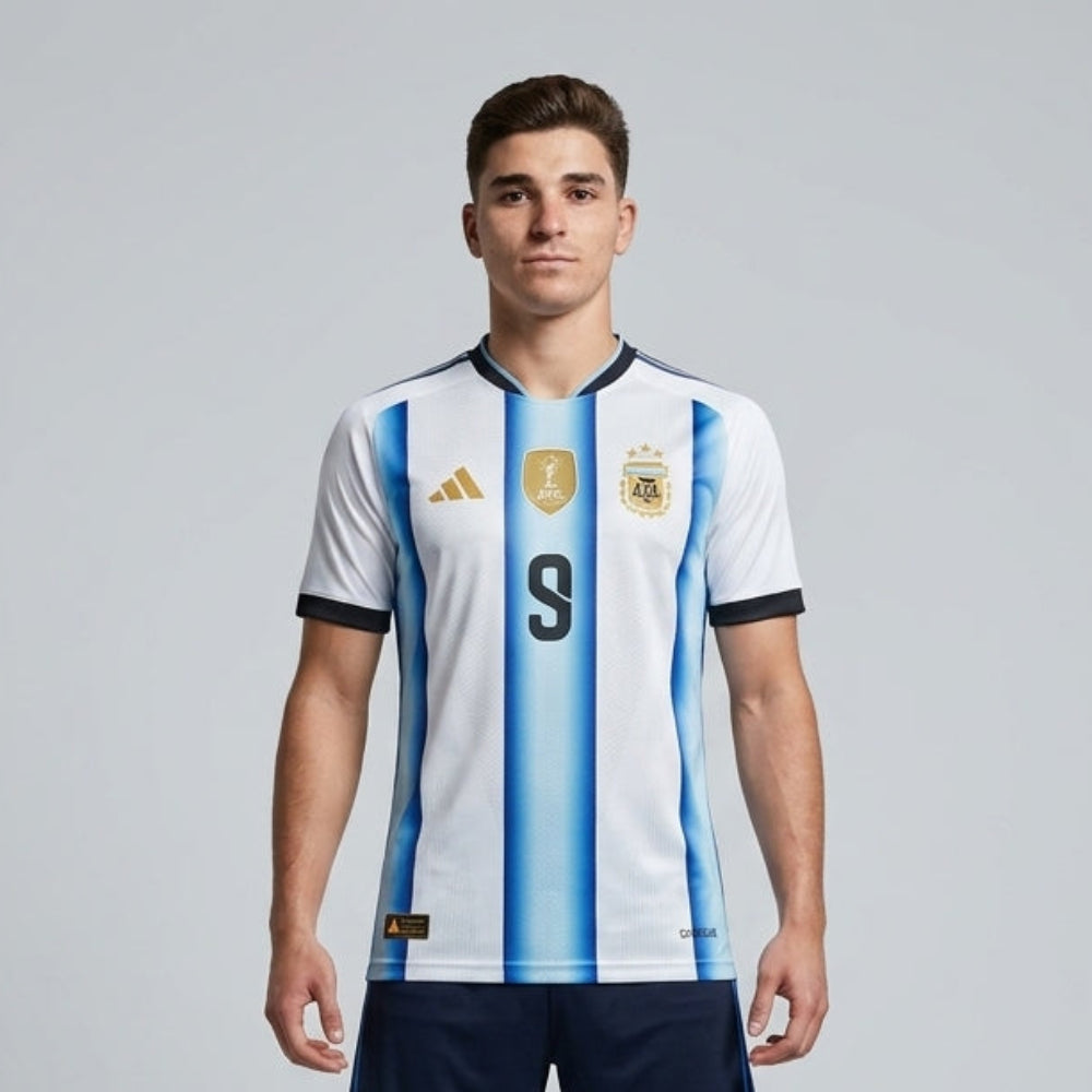 Adidas Argentina J. Alvarez Football Shirt World Cup 2026 Jersey | Buy Now