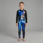 Speedo Kids Cinderella Swimming Suit L967 | Lycra Full Body Swimwear for Girls