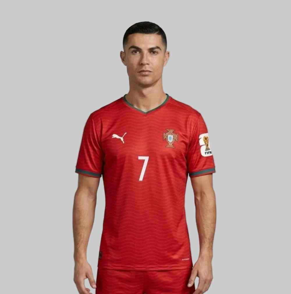 Puma Portugal Ronaldo Football Shirt World Cup 2026 | Buy CR7 Jersey