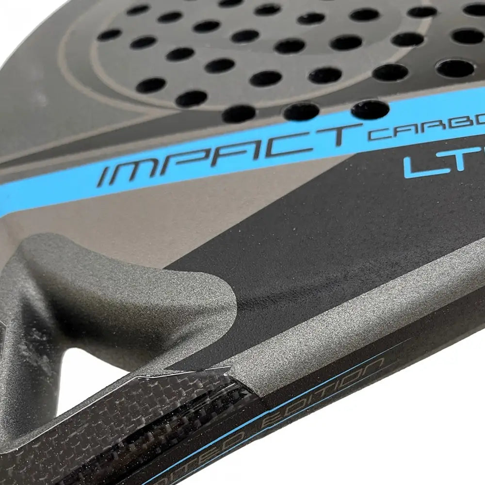 DUNLOP IMPACT CARBON AND FIBER GLASS PRO LTD PADEL RACKET