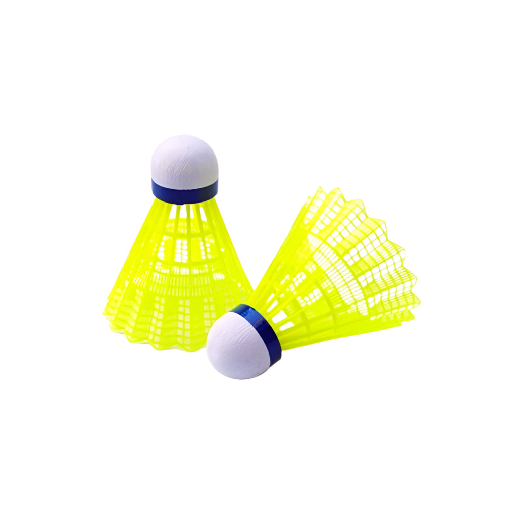 GHAFOOR GOLD BADMINTON SHUTTLECOCK PLASTIC (PACK-6 GOLDEN)