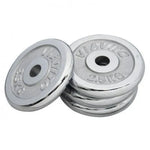 GYM WEIGHTLIFTING STAINLESS STEEL PLATES 4 KG